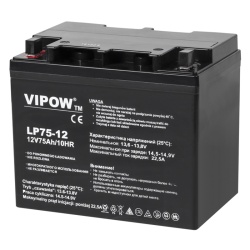 ACUMULATOR STATIONAR AGM VRLA 12V 75AH VIPOW - Img 2