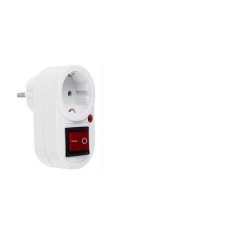 Adaptor 1xCEE7/3, 1xintrerupator 1xCEE7/