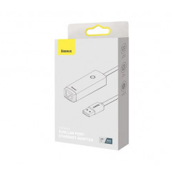 Adaptor Baseus Lite USB 2.0 la RJ45, gri - Img 2