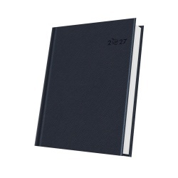 AGENDA DATATA A5 352PAG PREMIUM DELUXE ORTISEI COPERTA PIELE SINTETICA ALBASTRU 2027