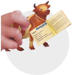 Animale domestice cu puii set de 10 figurine - Miniland - Img 2