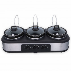 Aparat de gatit cu 3 boluri de 1,3l cu gatire lenta "Dunlop Slow Cooker XL" - Img 4
