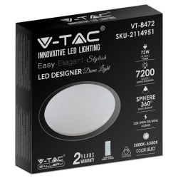 APLICA LED 36/72/36W 3IN1 DIMABIL CU TELECOMANDA - Img 13