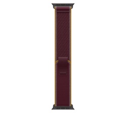 AW BAND 49MM TRAIL BURGUNDY BK TITAN M/L