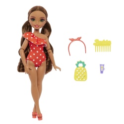 BARBIE DREAM BESTIES PAPUSA BARBIE TERESA LA PLAJA CU ACCESORII - Img 2