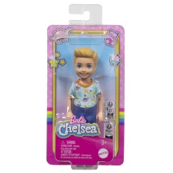 BARBIE PAPUSA CHELSEA BAIAT BLOND CU OCHI ALBASTRI - Img 1