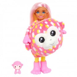 Barbie papusa chelsea cutie reveal maimutica - Img 2