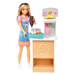 BARBIE PAPUSA SKIPPER FIRST JOBS SNACK BAR - Img 6