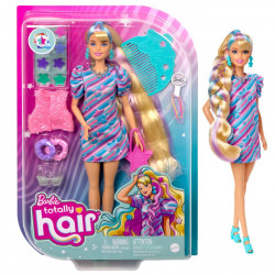 Barbie totally hair papusa barbie blonda - Img 8