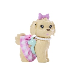 BARBIE TWINNING LOOKS SET PAPUSA BARBIE BLONDA SI CATEL CU ACCESORII - Img 6