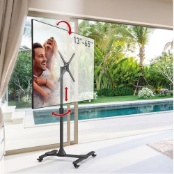 Barkan Mobile TV Mount Cart 13"-65" - Img 9