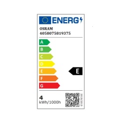 BASECLB40 4W/827 230VGLFR E14 FS3 OSRAM - Img 2