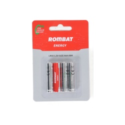 BATERII ROMBAT AAA LR03 12 BLISTEREx4BUC