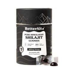 Better Alt Pure Himalayan Shilajit Gummies, Jeleuri De Shilajit Din Himalaya, 60 Jeleuri
