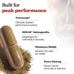 Better Alt Testo Pro, Formula Cu Shilajit Si Ashwagandha Pentru Stimularea Productiei De Testosteron, 90 Cps - Img 5