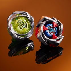 BEYBLADE X SET DE LUPTA DROP ATACK IMPACT DRAKE 9-60LR SI HOVER WYVERN 3-85N - Img 7