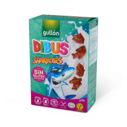 BISCUITI DIBUS SHARKIES FARA GLUTEN 250GR