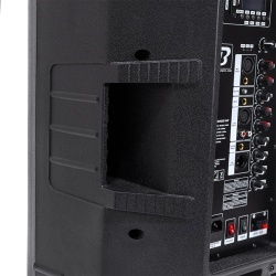 BOXA PORTABILA 12''/30CM + TWEETER 250W BT/USB/FM/SD + 2MIC VHF - Img 14