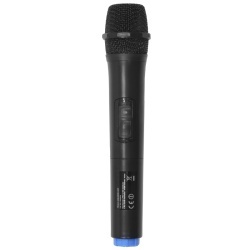 BOXA PORTABILA 15''/38CM + TWEETER 350W BT/USB/FM/SD + 2MIC VHF - Img 6