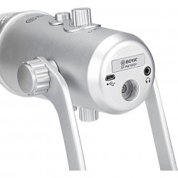 Boya BY-PM700SP Microfon USB Studio Condensator, Stereo (USB Type-C, Lightning si USB-A) - Img 6