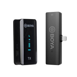 Boya BY-XM6-S3 Digital True-Wireless Microphone, Lightning iOS (2.4 GHz)