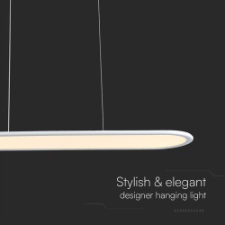 CANDELABRU LED 24W 80X100CM 4000K - ALB - Img 5