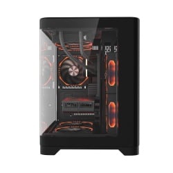 Carcasa 1STPLAYER Gaming UV5 BLACK - Img 4