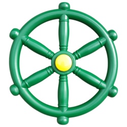Carma piratilor,accesoriu pentru spatii de joaca, verde, 30 cm, KBT