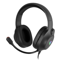 Casti cu fir Genesis Neon 213 RGB negru