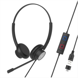 Casti Tellur Voice 320 USB, negru