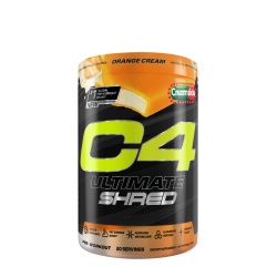 Cellucor C4 Ultimate Shred Pre-workout Orange Cream, Formula Pre-antrenament Pentru Performanta Si Arderea Grasimilor Cu Aroma De Portocale, 392 G
