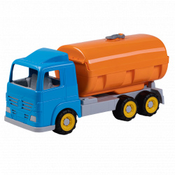 Cisterna de jucarie Millenium pentru transport carburanti, 49 cm, cu accesorii drum in lucru incluse - Img 2