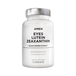 Codeage Amen Eyes Lutein Zeaxanthin And Black Pepper, Formula Pentru Sanatatea Ochilor, 90 Cps