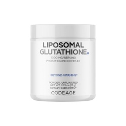 Codeage Liposomal Glutathione, Glutation Lipozomal Pudra 1000 Mg, 63g
