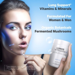 Codeage Lungs Vitamins, Formula Complexa Pentru Imbunatatirea Respiratiei, 90 Cps - Img 8