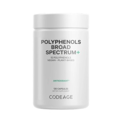 Codeage Polyphenols Broad Spectrum, Formula Pentru Protectie Celulara Si Vitalitate Zilnica, 120 Cps