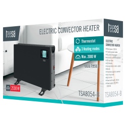 CONVECTOR INCALZIRE ECRAN LCD 3 TREPTE 2000W TEESA - Img 9