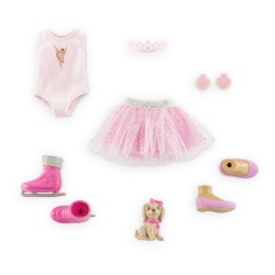 COROLLE SET BALERINA PAPUSA VALENTINE 28CM - Img 5
