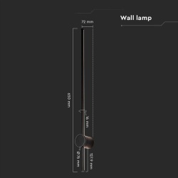 CORP ILUMINAT LED 12W 3000K IP65 - NEGRU - Img 4