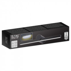 CORP ILUMINAT LED MONTAJ DEASUPRA OGLINZII 10W 4000K - NEGRU - Img 2
