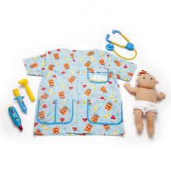 Costum de carnaval Asistenta medicala pediatrie - Img 2