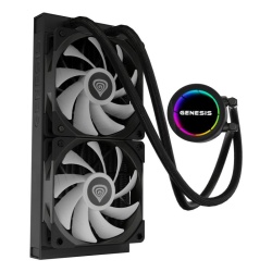 CPU COOLER GENESIS HYDRA 240 ARGB BLACK - Img 9
