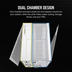 CR Case 6500D Mid Tower White - Img 7