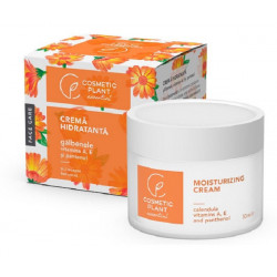 Crema hidratanta galbenele si pantenol 50ml cosmetic plant