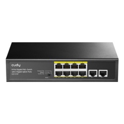 CUDY 8-Port Gigabit PoE+ Switch 2 Gigabi - Img 2