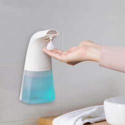 Dozator de săpun lichid spumant Vog und Arths - 250 ml, independent sau cu fixare pe perete - baterii/ USB - Img 1