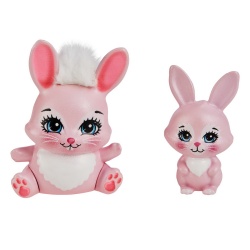ENCHANTIMALS SET PAPUSI SURORI SI ANIMALUTELE LOR BREE BUNNY SI TWIST SI BEDELIA BUNNY SI TAPPY - Img 5
