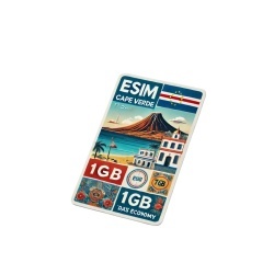 eSIM Cape Verde 1GB 7Days Economy