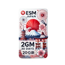 eSIM Japan 20GB 30Days