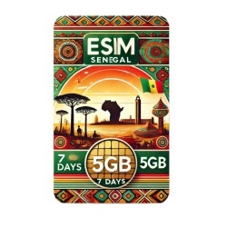 eSIM Senegal 5GB 7Days Economy